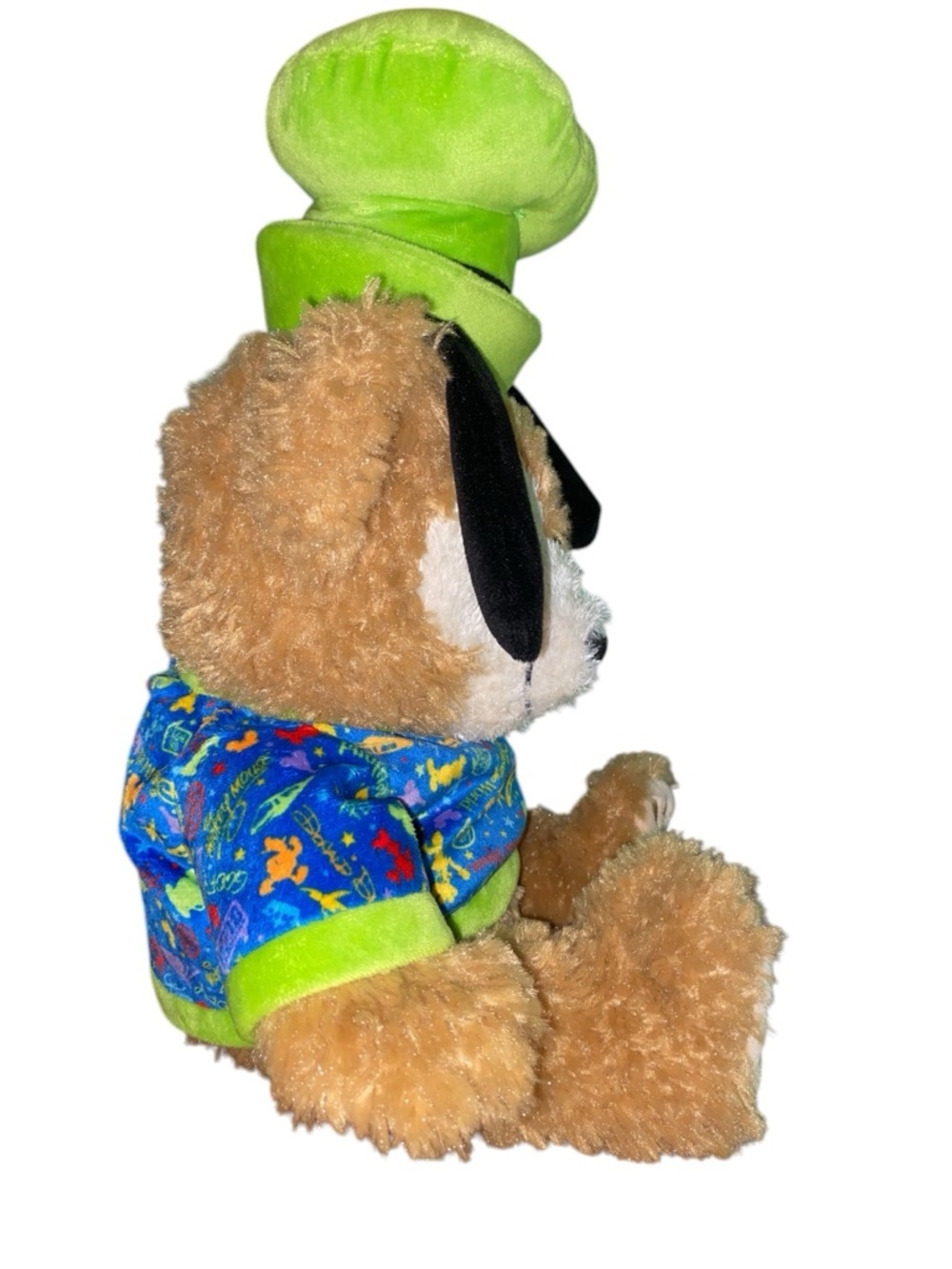 NWT Disney World Parks Duffy Bear Goofy Hat Plush Disneyland Mickey Stuffy New - Picture 3 of 6